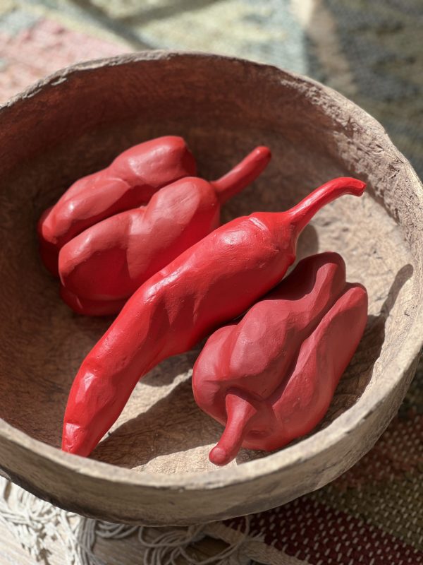 Lot de 3 poivrons rouges Riviera Philippe Model