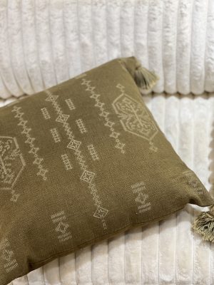 Housse de coussin Friola vert