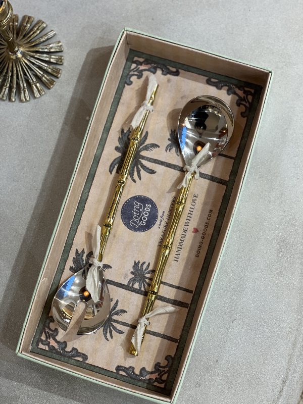 Set de couverts à salade Boddhi Bambou – Image 3