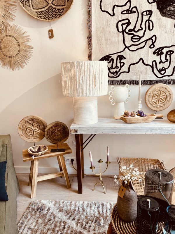 Lampe de chevet Choppy – papier de coton – Image 5