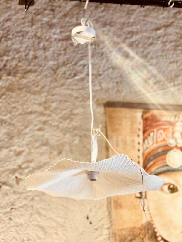 Suspension Flower – Papier de coton, blanc, taille M – Image 4