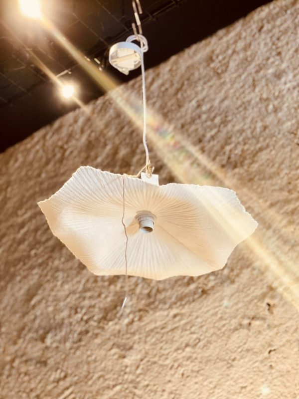 Suspension Flower – Papier de coton, blanc, taille M – Image 3