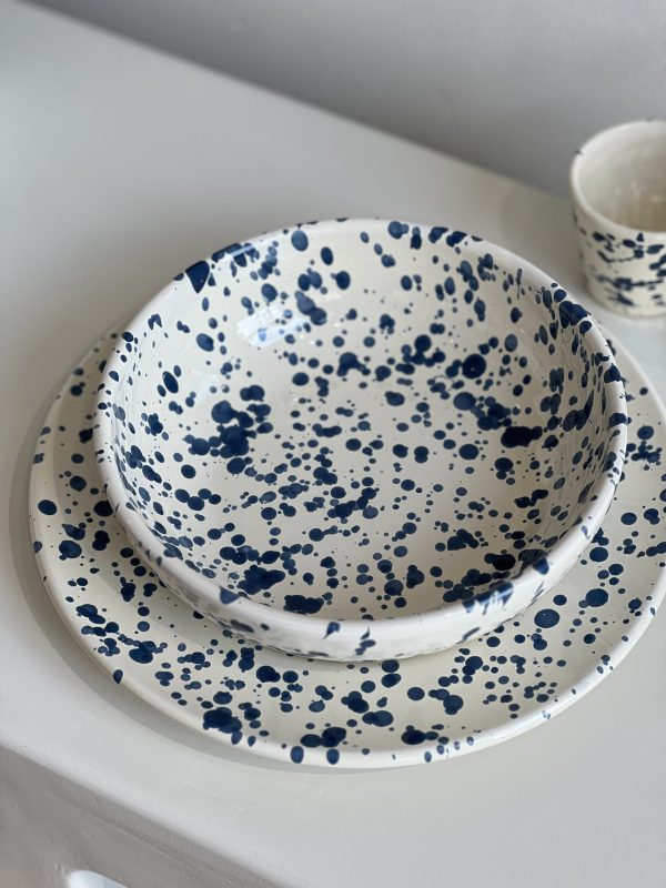 Assiette creuse Loliva - Bleu