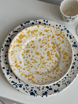 Assiette à dessert Loliva – Jaune