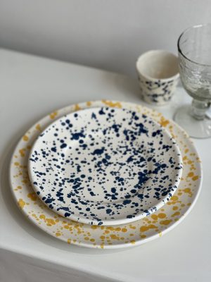 Assiette à dessert Loliva – Bleu
