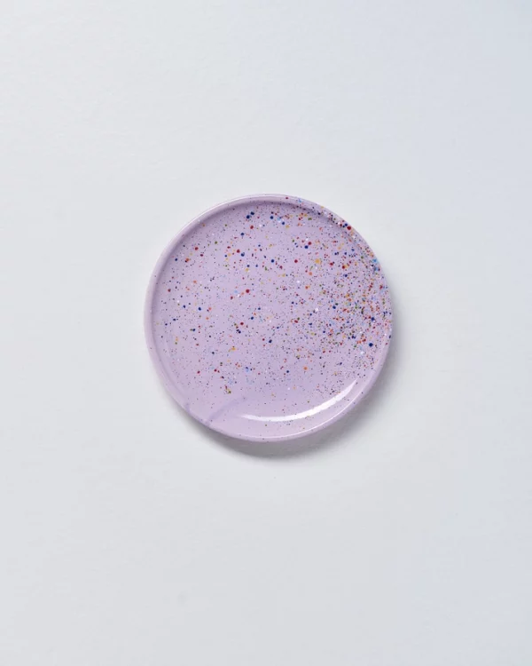 assiette party violette