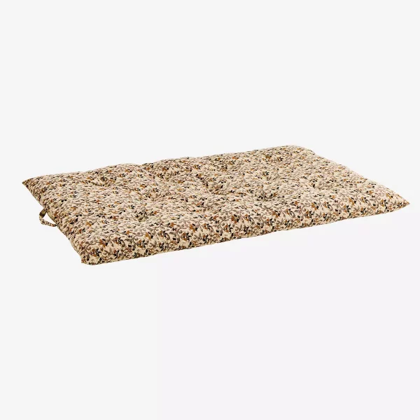 matelas fleur moutarde