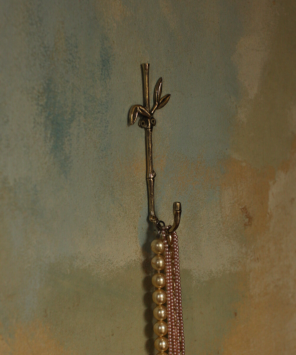 porte manteau bambou