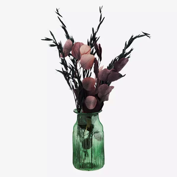 Petit vase – verre recyclé, vert