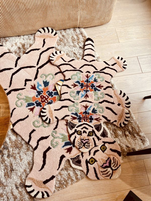 Petit tapis Tigre Mahee Majestic – laine – Image 4