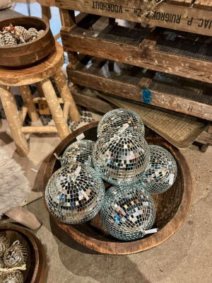 Boule Disco – boule à facettes, 20cm