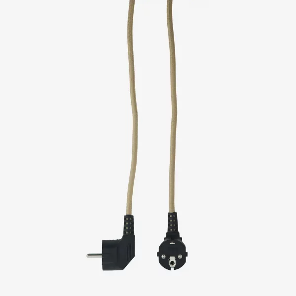 Lampe de table - jute, marron, blanc – Image 5