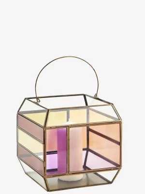 Lanterne – verre multicolores