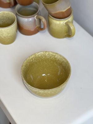 Bol – grès, vert