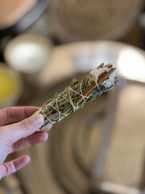 Bouquet à la sauge Palo Santo et Romarin