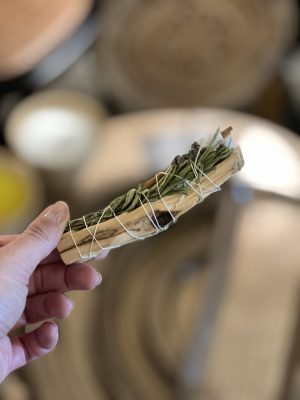 Bouquet à la sauge Palo Santo et Romarin
