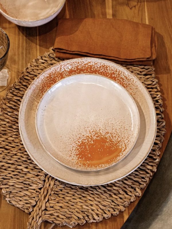 Set de table forme feuille - jonc de mer – Image 3
