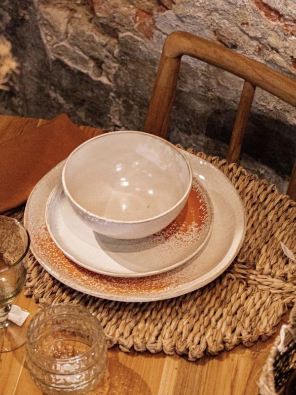 Set de table forme feuille - jonc de mer – Image 2