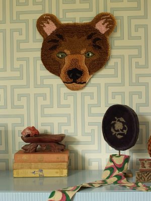 Tapis tête Ours Archie