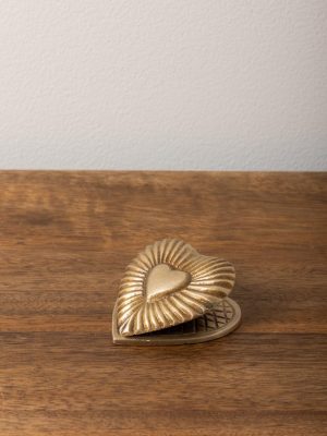 Pince coeur – laiton