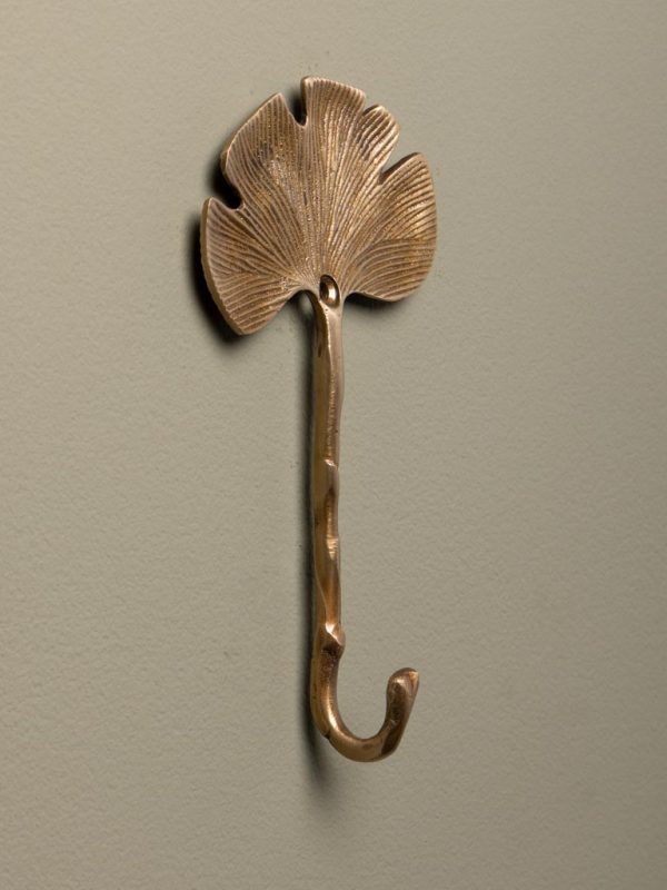 Crochet fleur de ginkgo - laiton – Image 3