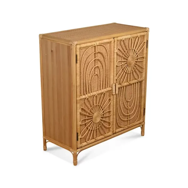 Commode Marguerite - rotin, bambou – Image 2