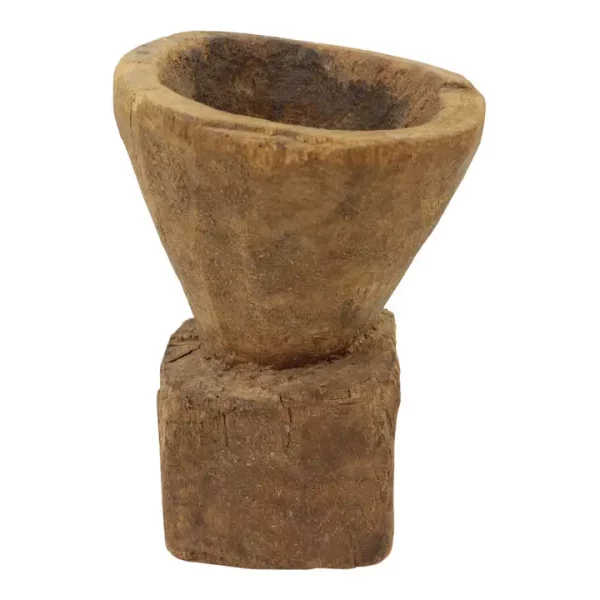 Bol Dhuni - marron, bois varié – Image 3