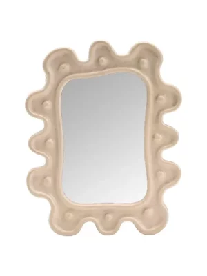 Cadre photo ethnique rectangle – beige