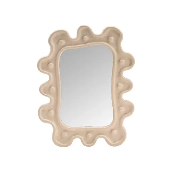 Cadre photo ethnique rectangle - beige – Image 2