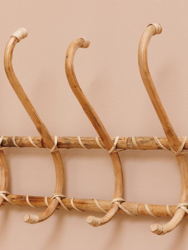 Porte manteau – bambou – Image 2