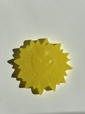 Ex-voto en cire – jaune
