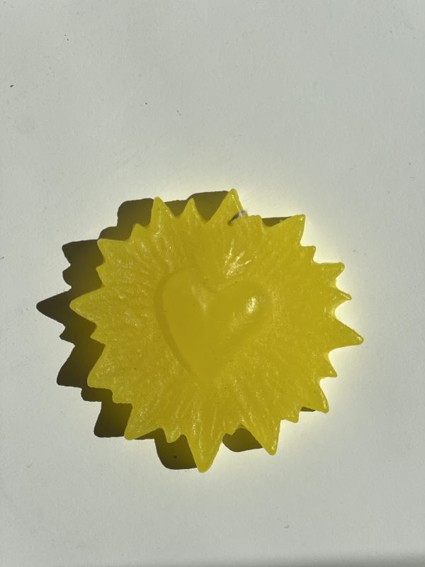 Ex-voto en cire – jaune