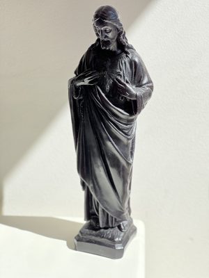 Sacre coeur en cire – noir
