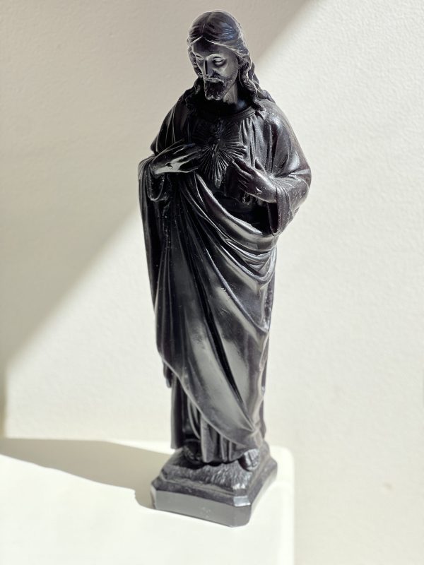 Sacre coeur en cire – noir – Image 2