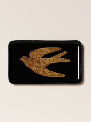 Vide poche hirondelle – doré