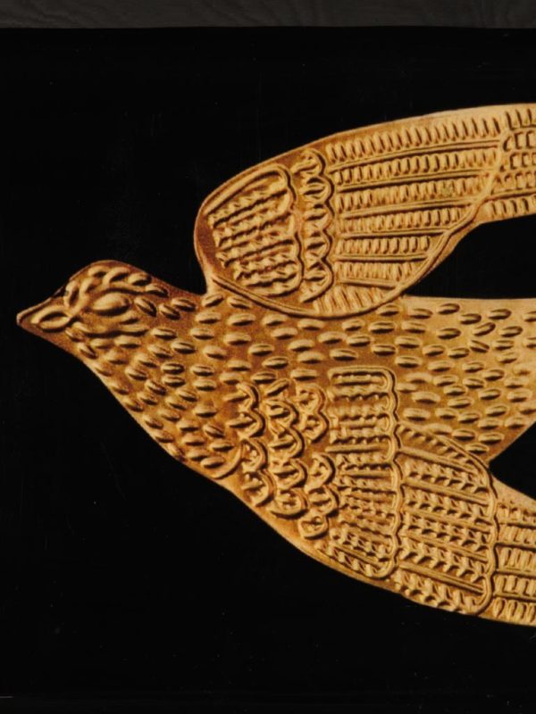 Vide poche hirondelle - doré – Image 2