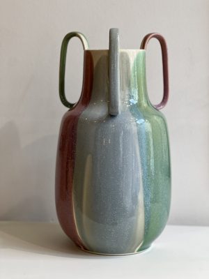 Grand vase Riou – grès, multicolore