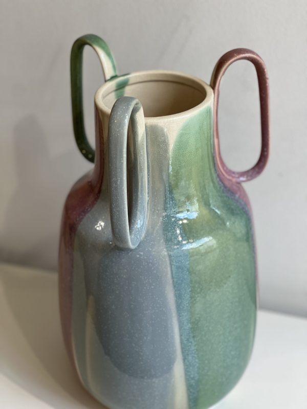 Grand vase Riou - grès, multicolore – Image 4