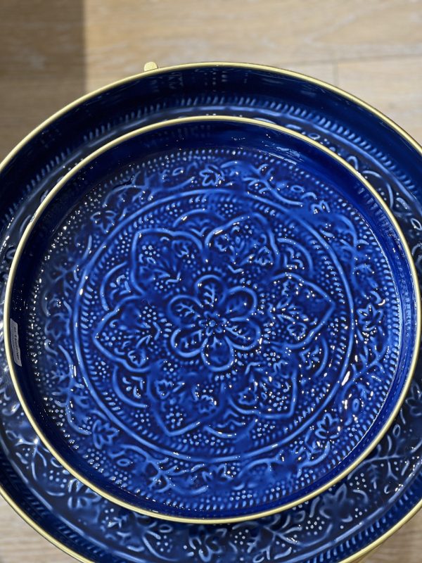 Plateau berbère Moyen - Majorelle, métal peint – Image 5