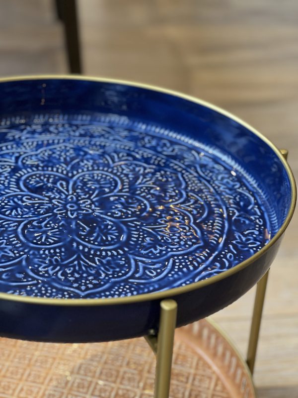 Plateau berbère Moyen - Majorelle, métal peint