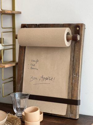 Support Notes – bois recyclé