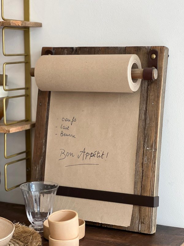 Support Notes – bois recyclé