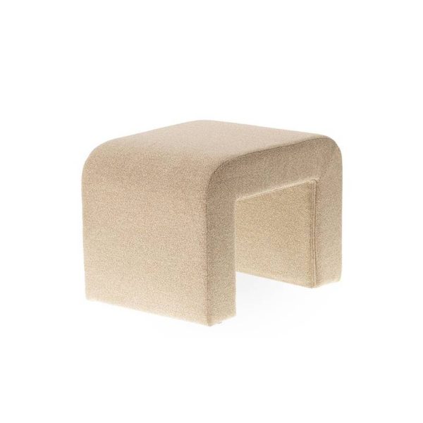 Tabouret en tissu - beige – Image 6