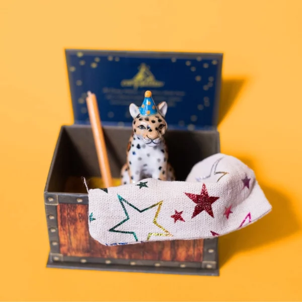 Décoration gâteau d'anniversaire - Jaguar, porcelaine – Image 2