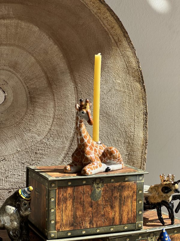Décoration gâteau d'anniversaire - Girafe, porcelaine – Image 2
