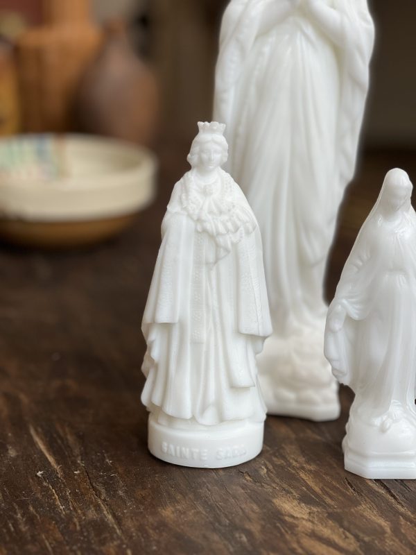 Sainte-Sara – cire, blanc, petit modèle – Image 4