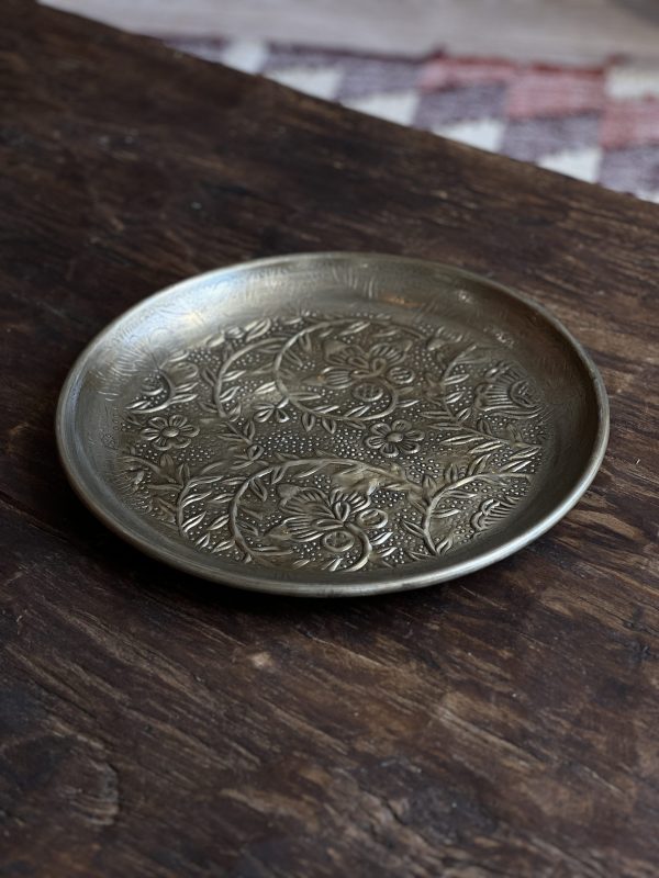Petit plateau - aluminium, doré
