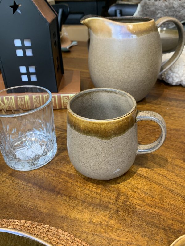 Tasse - grès, marron