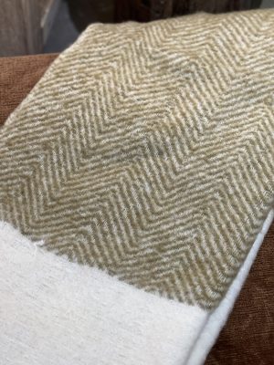 Plaid bronze bi colore – laine