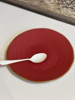 Assiette à dessert Mediterraneo – rouge